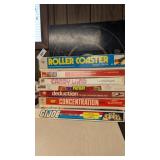 (7) Vintage Games + Game Board