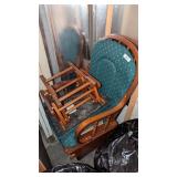 Glider w/ Matching Footstool