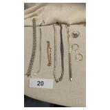 (6) .925 Bracelets + Ring & Earrings