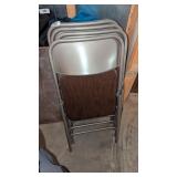 Samsonite Card Table & (4) Chairs