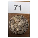 1922 D Peace Dollar