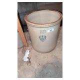 Uhl Pottery Jar 10 Gallon -**