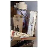 Coffee Dispenser, Pampered Chef Food Chopper &