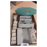 Singer Buttonholer & Thread