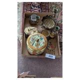 Brass Home Decor Items + Tin