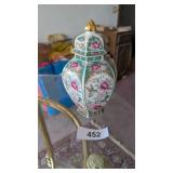 Asian Style Ginger Jar w/ Hummingbird Design