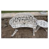 (4) Pc Cast Metal Patio Set