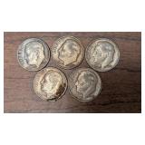 (5) Roosevelt Dimes