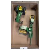 John Deere Toy Tractor w/ Hay Baler