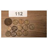 (1) Large Cent + 1940