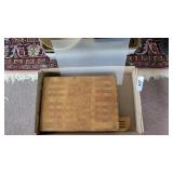 Cutting Board & Wooden Spoons
