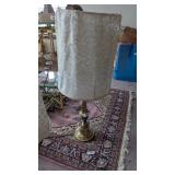 (2) Brass Table Lamps