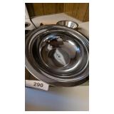 Chrome Serving Bowls & Utensils