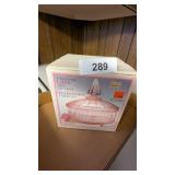 Indiana Glass Candy Dish w/ Lid In Original Box