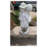 Little Boy & Girl Concrete Statue