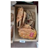 (3) Baseball Mitts