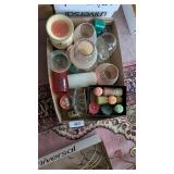 Assorted Candles Large Quantity