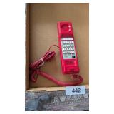 New Vintage Red Time Home Phone