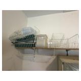 Wire Organizers & Plastic Shoe Box Size Boxes