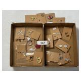 Cufflinks & lapel pins & tie clips