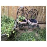 (2) Plant Holders