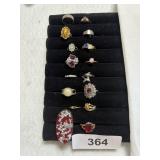 (16) Costume Rings