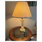 (2) Cut Glass Table Lamps