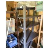 (2) Metal Shelves (bolted together)