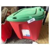 Empty Tote w/ Lid