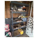 Metal Shelf Unit + Lightweight Metal Shelf