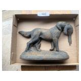 Cast Metal Bird Dog Doorstop