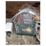 Bird Cage, Large Dog Bowl