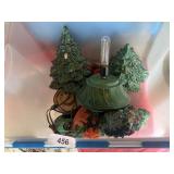(3) Ceramic Christmas Trees