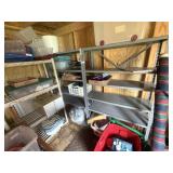 (2) Metal Racks Bolted Together