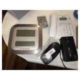 Electric Pencil Sharpener, Home Phone, Clock, +