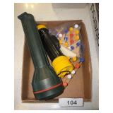 (2) Flashlights + Peg Games