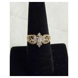 Ladies Ring marked 10k