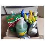Cleaning Supplies (partials)