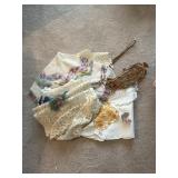 Crocheted Doilies & Vintage Linens