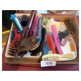 Mirror, Combs, Curling Iron, Etc.