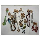 (12) necklace/earring sets