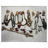 (12) necklace/earring sets
