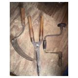 Machete, Hedge Trimmer, Sickle, Hand Drill, Etc.