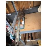 Pry Bar, Pipe Wrench, Saw