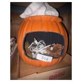 Ceramic Pumpkin w/ Diorama Scene