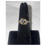 Ladies ring marked P14K