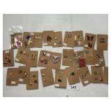 Asst lapel pins & other