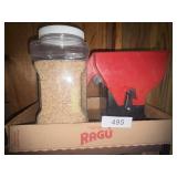 Hand Spreader + Grass Seed?
