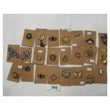Asst brooches
