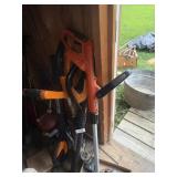Worx (2) Blowers, (1) Weedeater +